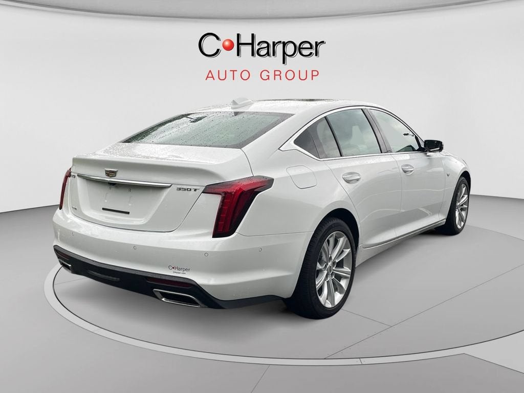 2026 Cadillac CT5 — rear three-quarter view