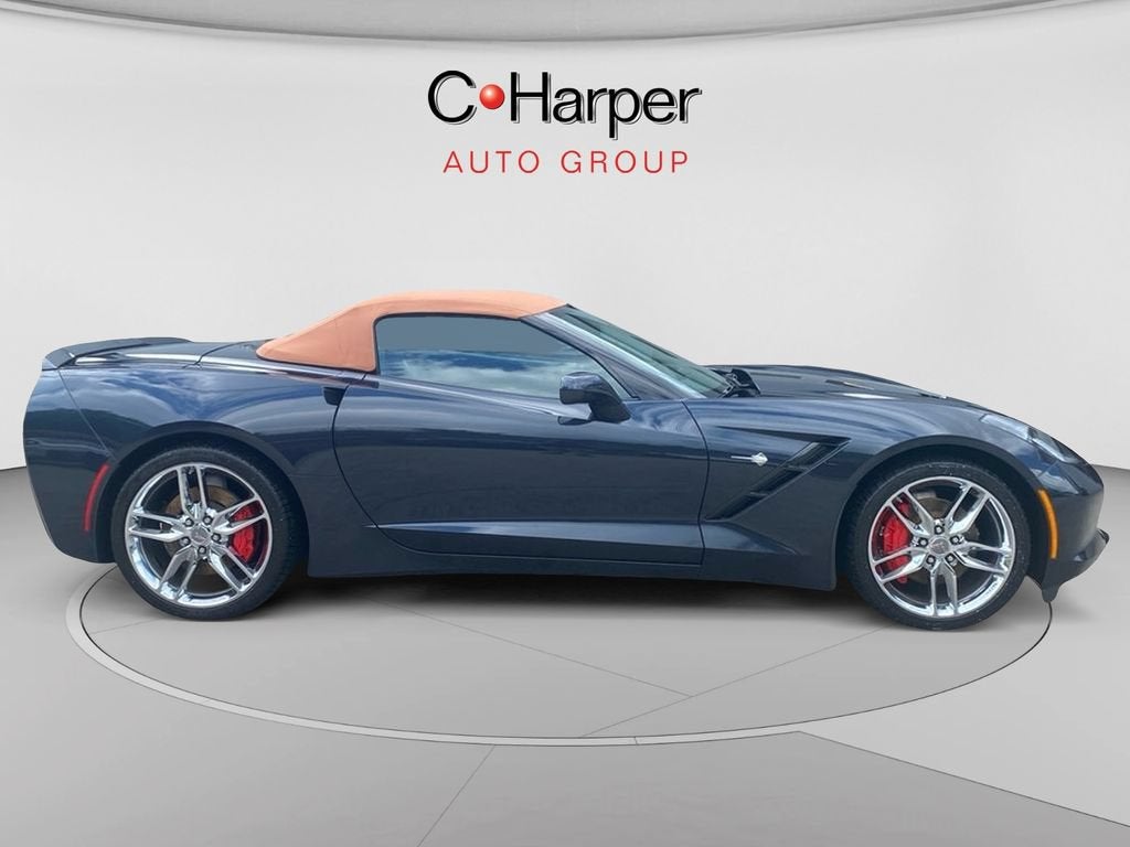2015 Chevrolet Corvette Stingray — side profile view