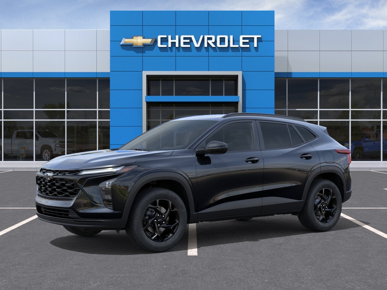 2026 Chevrolet Trax — rear three-quarter view