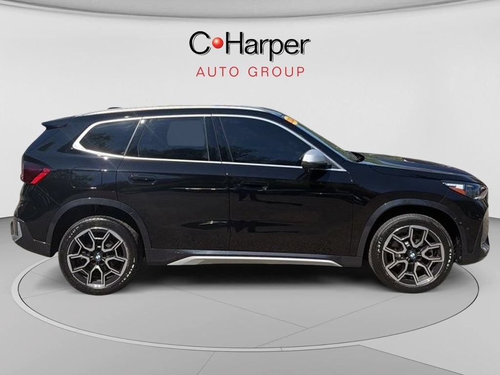 2024 BMW X1 xDrive28i in Black — front three-quarter view
